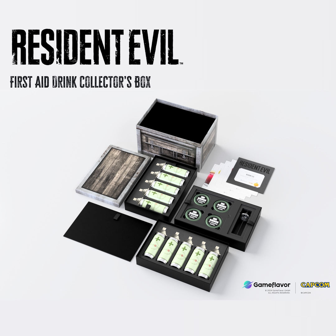 Resident Evil First Aid Drink Collector’s Box