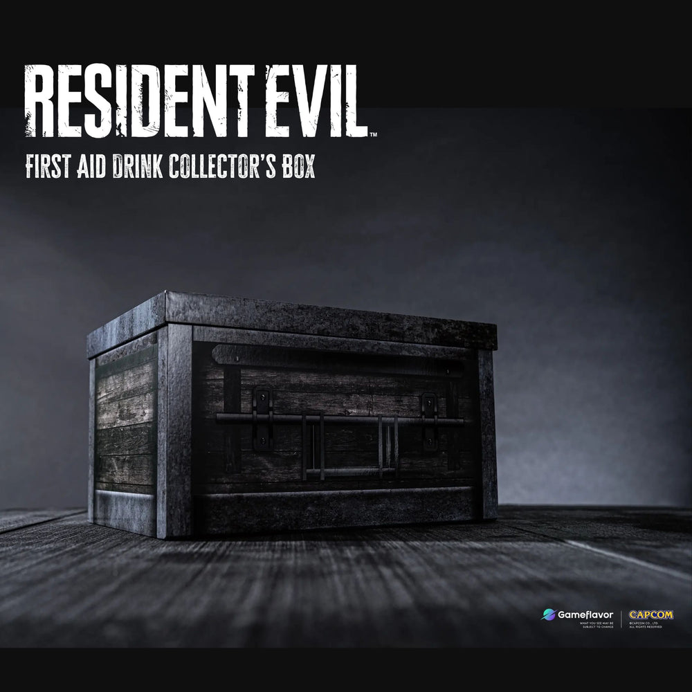 Black Friday Exclusive: Resident Evil First Aid Spray Collector's Box – Now 30% Off!