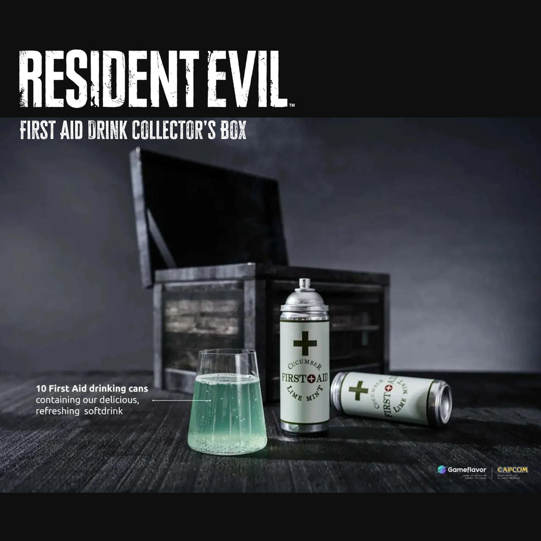 Resident Evil First Aid Drink Collector’s Box