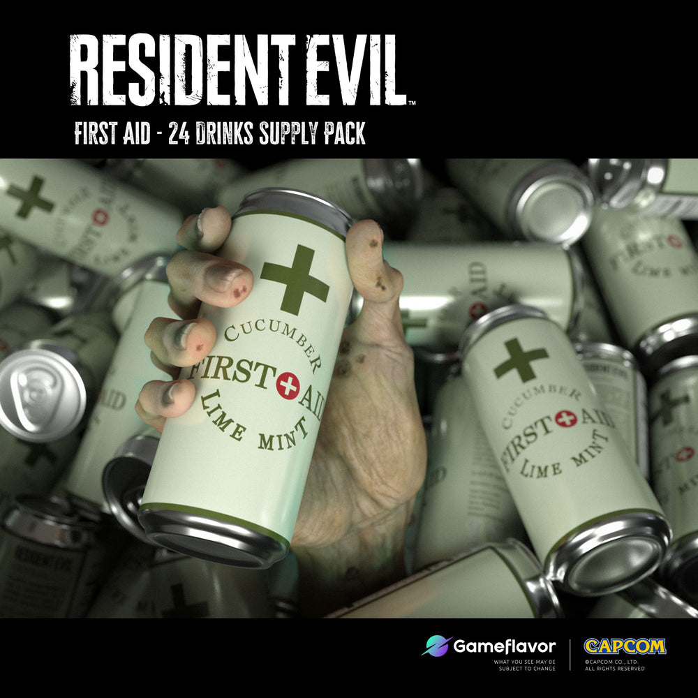 Black Friday Special: Resident Evil First Aid - 24 Drinks Supply Pack